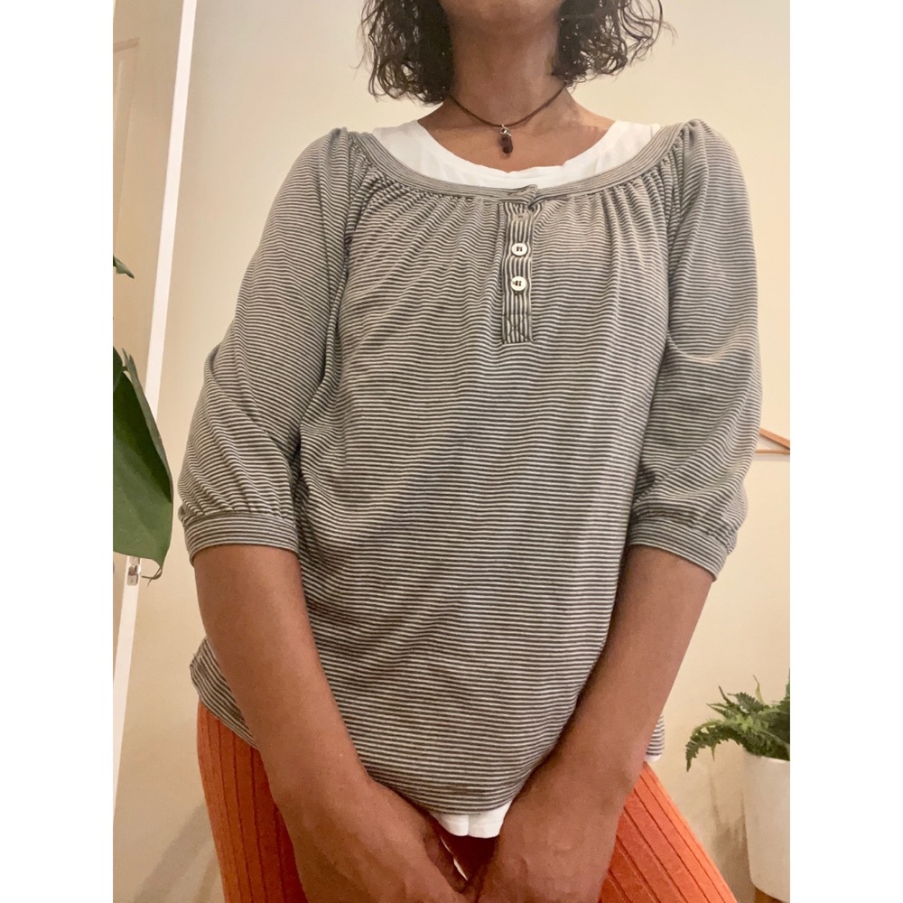 🔴Splendid Blouse Stripped- Casual